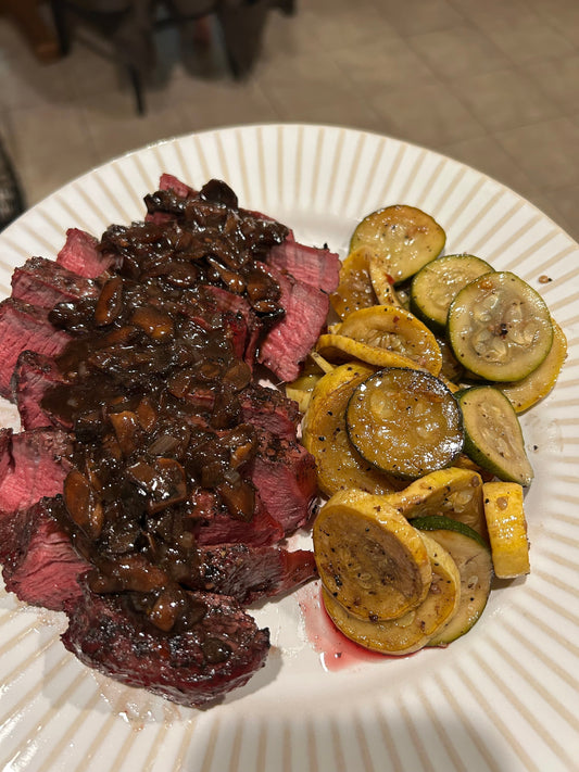 Savory Mushroom Balsamic Glaze