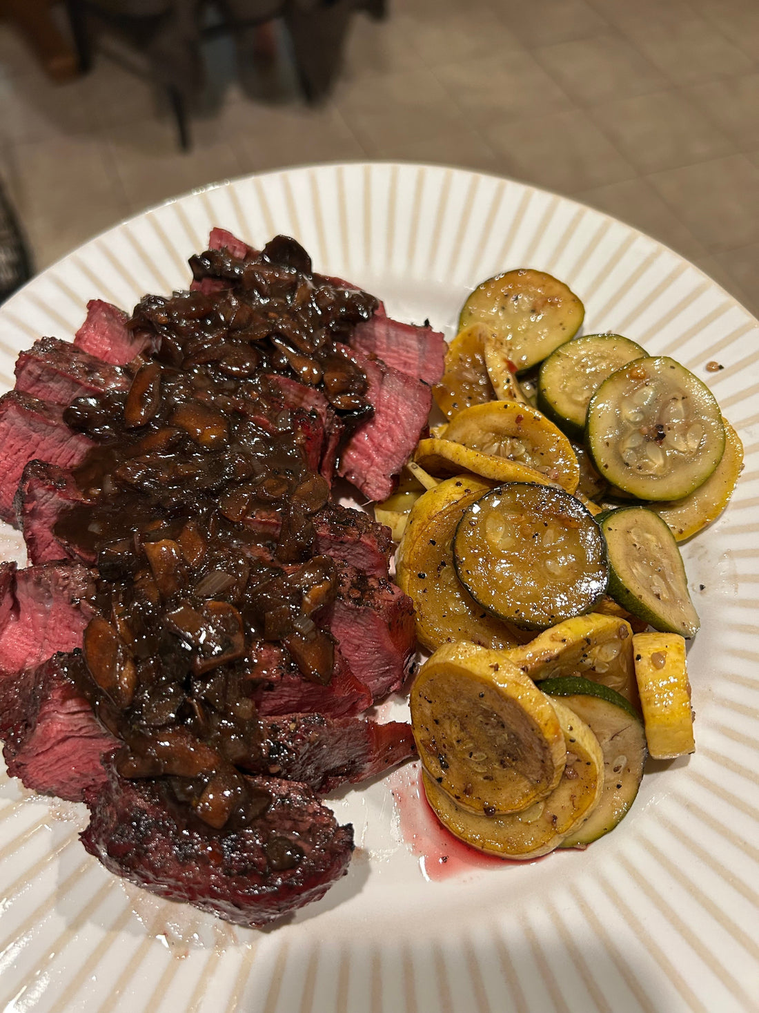 Savory Mushroom Balsamic Glaze