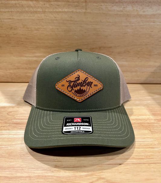 Leather Patch Cap