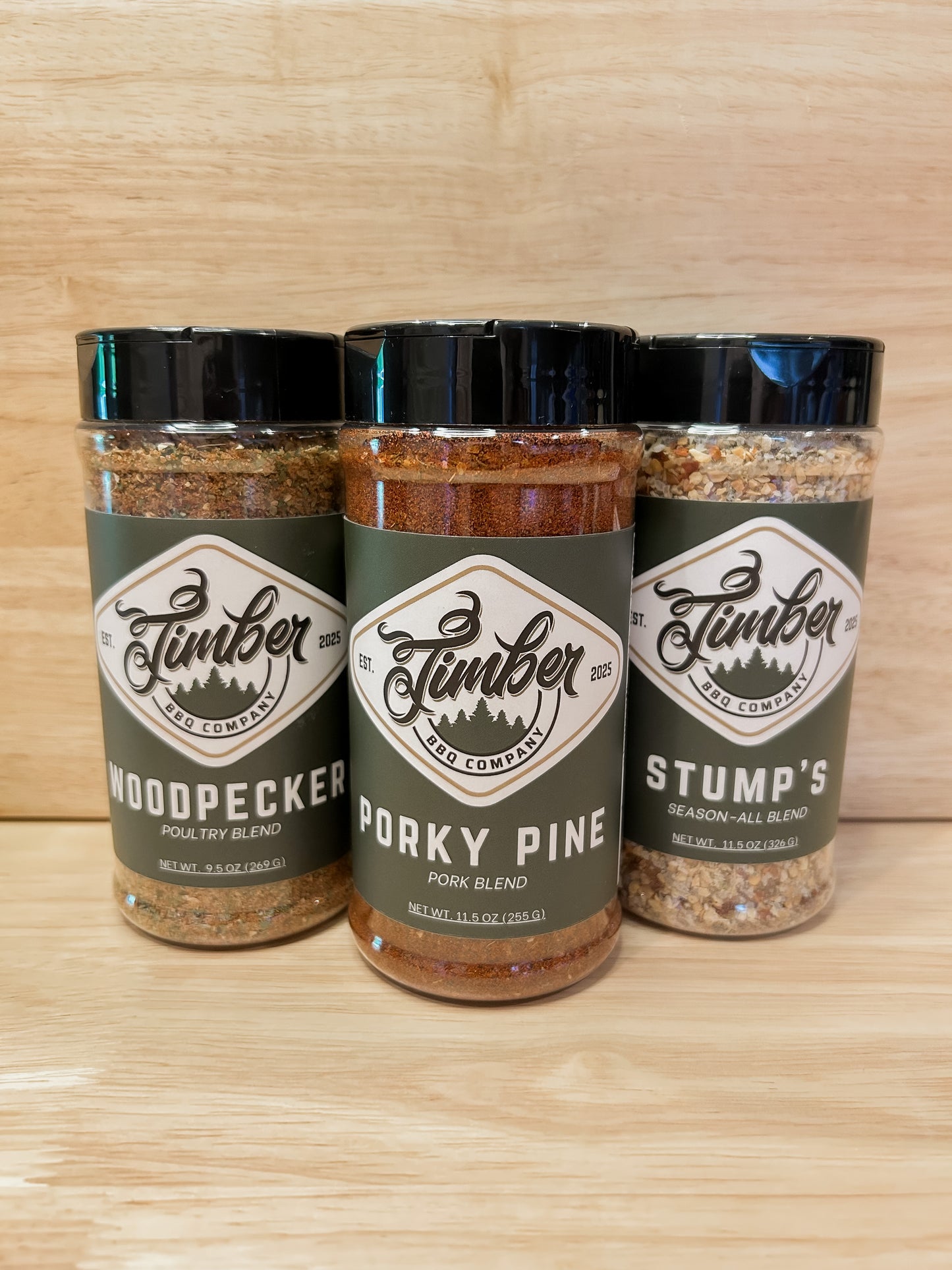 Timber Rub Trio